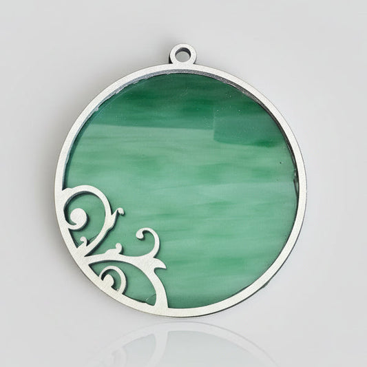 Reindeer Ornament (White/Green)