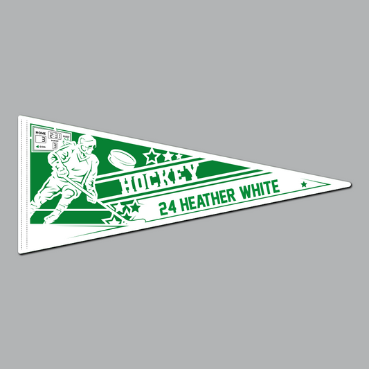 Hockey - Female Pennant Flag