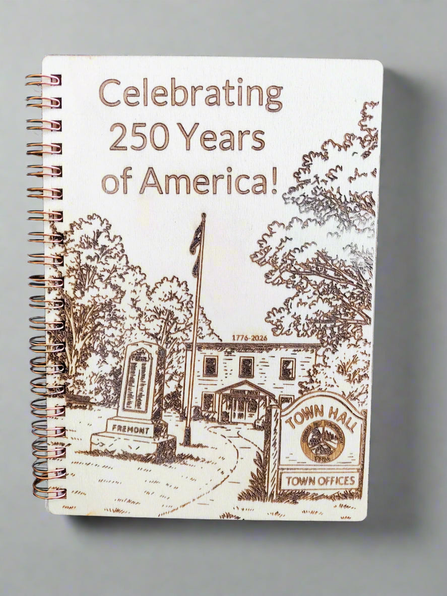 Bamboo Notebook 6x8- America's 250th (Fremont)