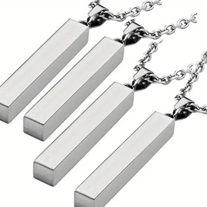 Stainless Steel Bar Necklace
