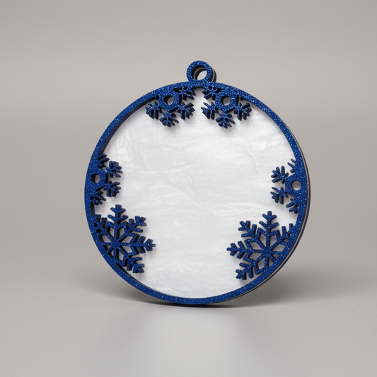 Angel Ornament (Blue/White)