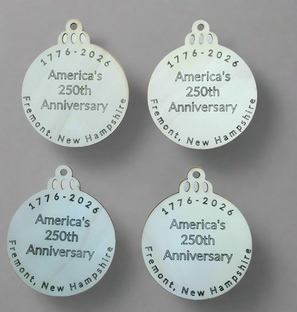 Ornament - America's 250th (Fremont)