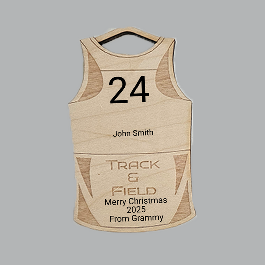 Track and Field Ornament