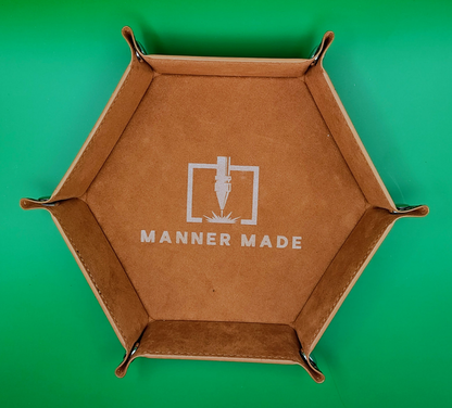 Leather Dice Tray - Friends of the Fremont Library
