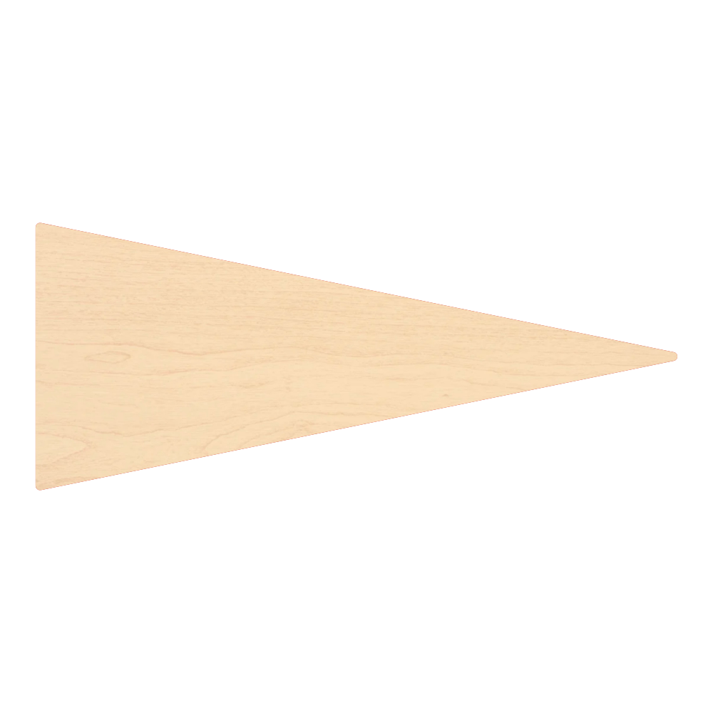 Basketball - Female Pennant Flag