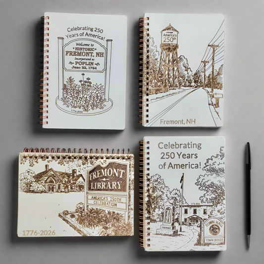 Bamboo Notebook 6x8- America's 250th (Fremont)