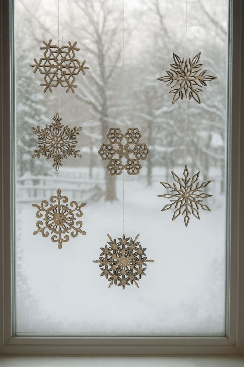 7 Piece Wooden Ornament Collection