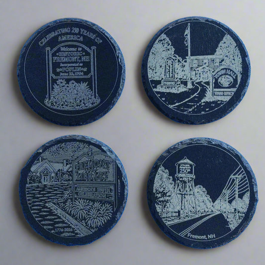 Slate Coasters - America's 250th (Fremont)