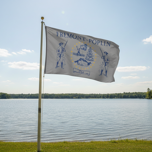 Fremont ~ Poplin Flag